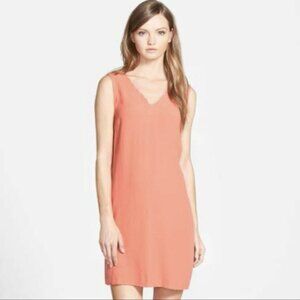 NWT Chelsea28 Dress Sz S Scalloped Neckline Shift